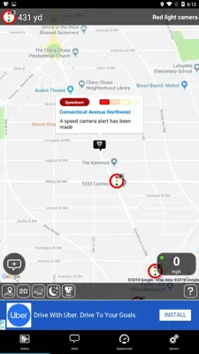 Speed Camera Detector Free android App screenshot 2