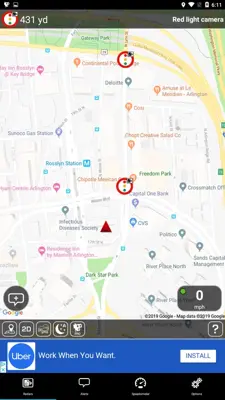 Speed Camera Detector Free android App screenshot 4