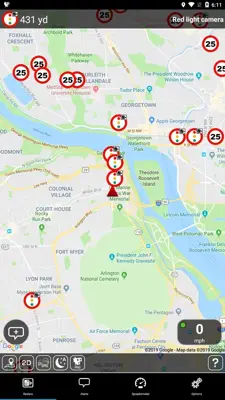 Speed Camera Detector Free android App screenshot 5